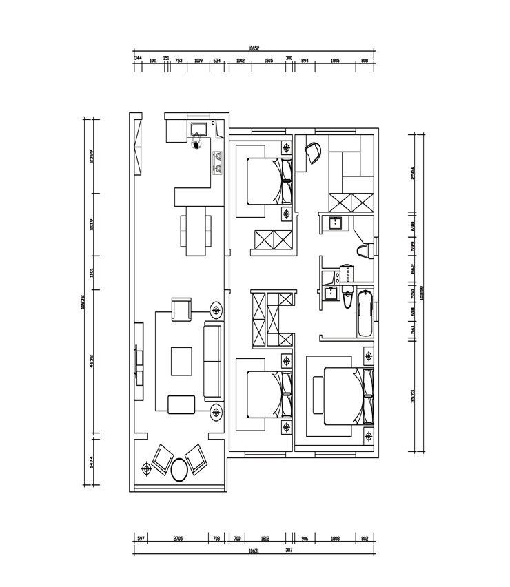 五礦世家金城-135平-現(xiàn)代輕奢風格-戶型圖.jpg